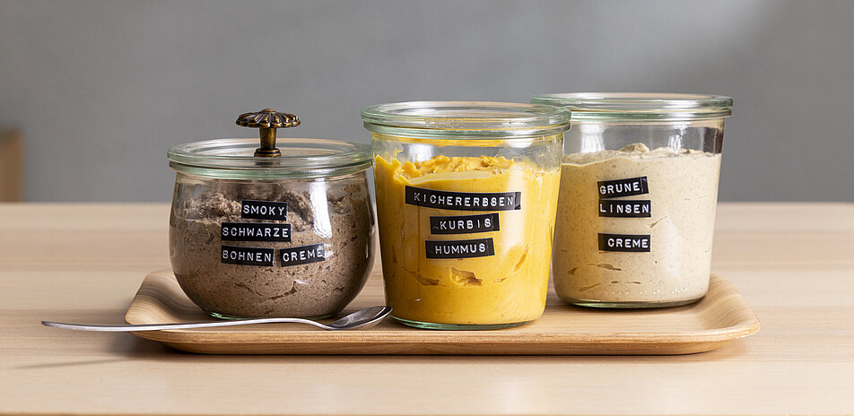 Linsen-Kräuter-Hummus